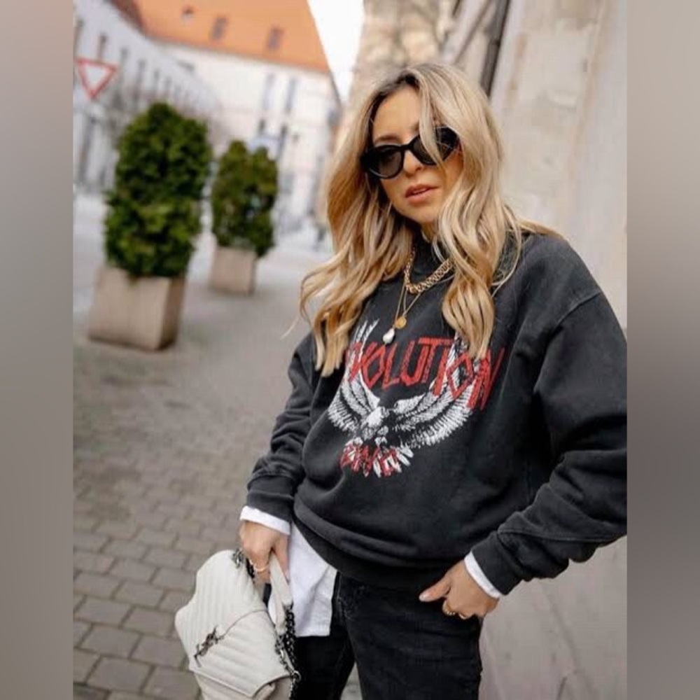 Anine Bing vintage revolution sweater